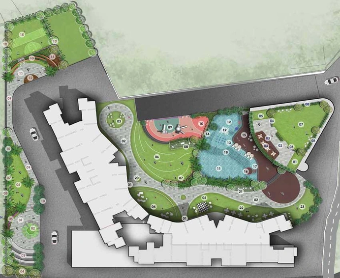 Master Plan of DSS Mahavir Spring in Pokhran, Thane - Image 121880