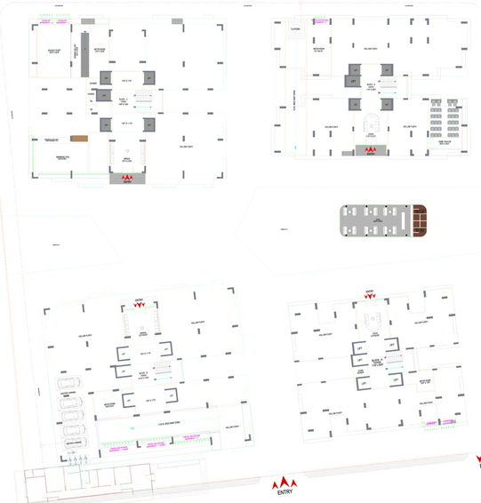 Master Plan of Ashwamegh Sandalwood in Randesan, Gandhinagar - Image 64546