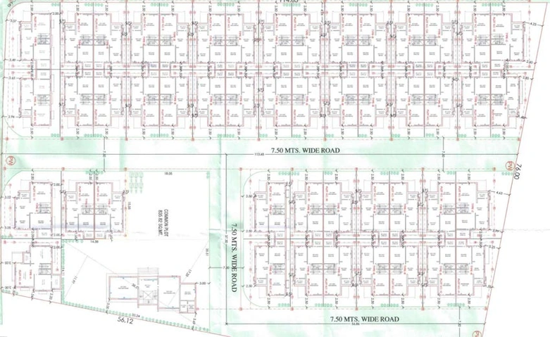 Master Plan of Raj Vrundavan Greens in Pethapur, Gandhinagar - Image 65317