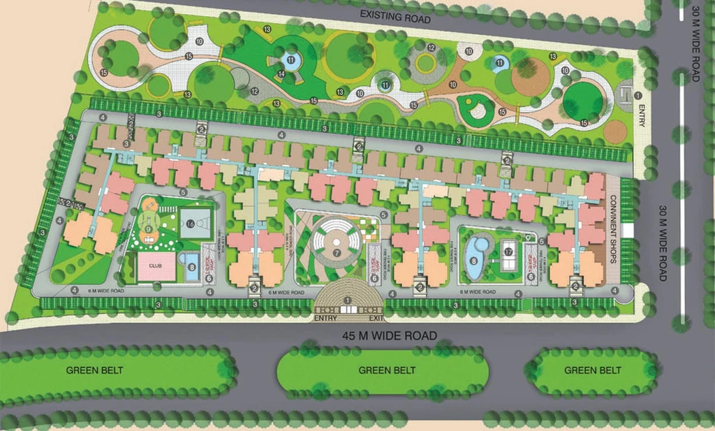 Master Plan of Magnum Oasis Green in Vasundhara, Ghaziabad - Image 93749