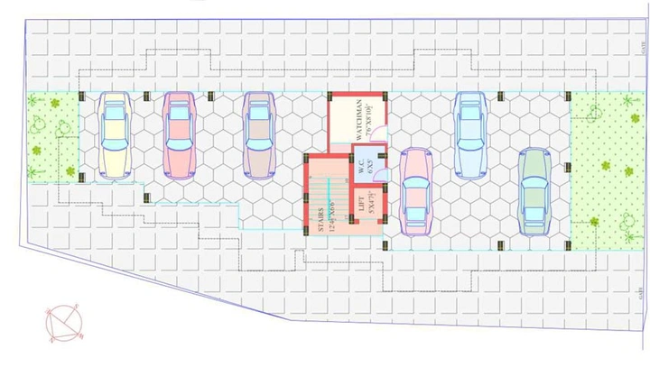 Master Plan of SAS Meera Nivas in CIT Nagar, Chennai - Image 62021