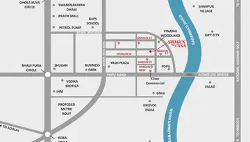 Location of Amba Shagun The Casa - Image 64631