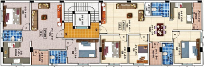 Floor Plan of Elland Grace and Mercy in Madipakkam, Chennai - Image 61981