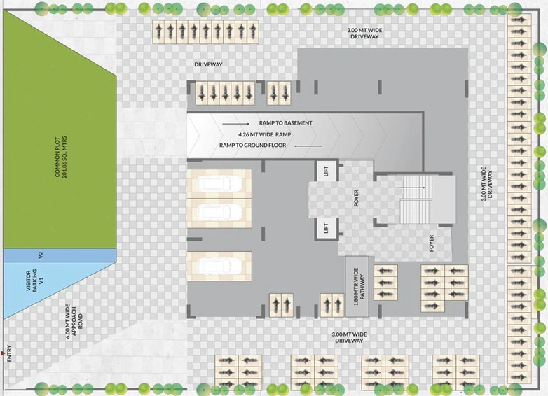 Master Plan of Shivaay The Spenta Serenity in Vavol, Gandhinagar - Image 63913