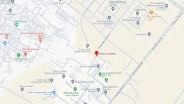 Location of Aditya Vrinda Homes 2 - Image 62275