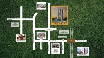 Location of Tulsi Majestic Court - Image 62237