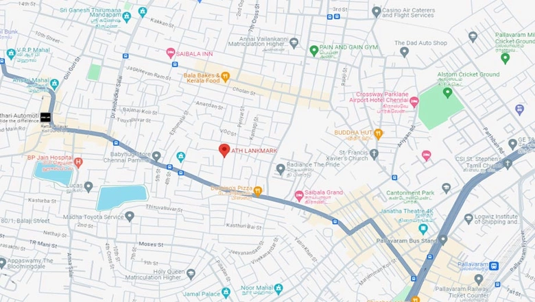 Location of ATH Landmark in Pammal, Chennai - Image 62223