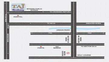 Location of Property Minds Taj Residency - Image 62147