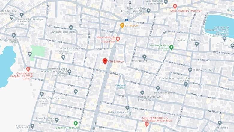 Location of ATH Sarala in Pammal, Chennai - Image 62298