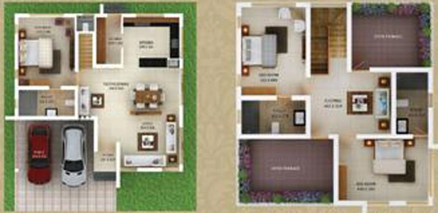 3 BHK House/Villa in Tulsi Queens Mead in Edappally, Kochi - Image 544512