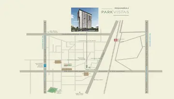 Location of H.Rishabraj Park Vistas - Image 21862