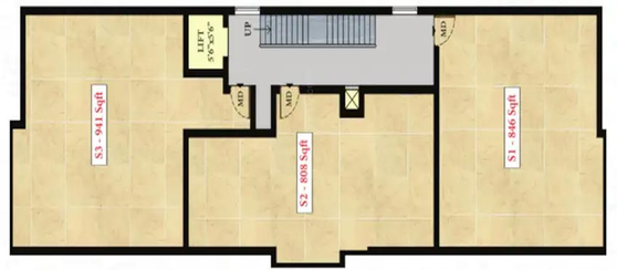 Floor Plan of ATH Lavenda in Pallavaram, Chennai - Image 62602