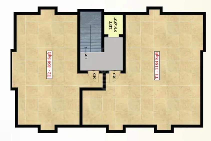 Floor Plan of ATH Nestle in Pammal, Chennai - Image 62664