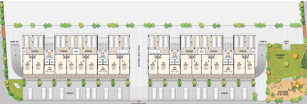 Master Plan of Sharda Apartments in Randheja, Gandhinagar - Image 64753