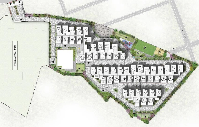 Master Plan of Ramky Nextown in Isnapur, Hyderabad - Image 62673