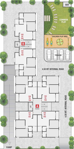 Master Plan of Aman Aayat Residency in Vavol, Gandhinagar - Image 64023