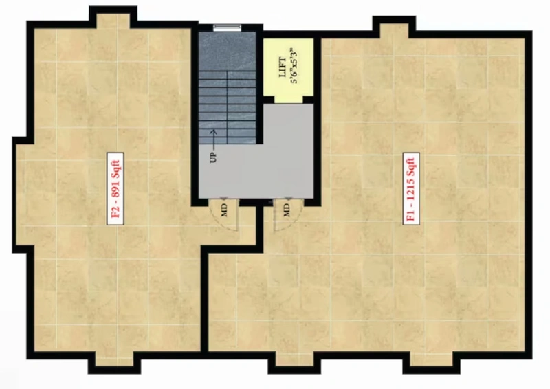 Floor Plan of ATH Royal Emerald in Pammal, Chennai - Image 62782