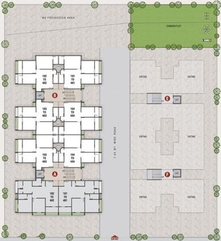 Master Plan of Shreeji Gold Ratna 2 in Kolavada, Gandhinagar - Image 65848
