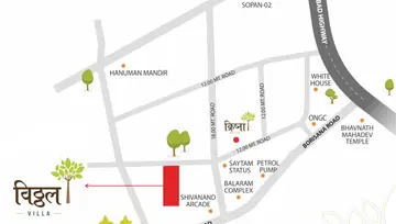 Location of Vitthal Villa - Image 63286