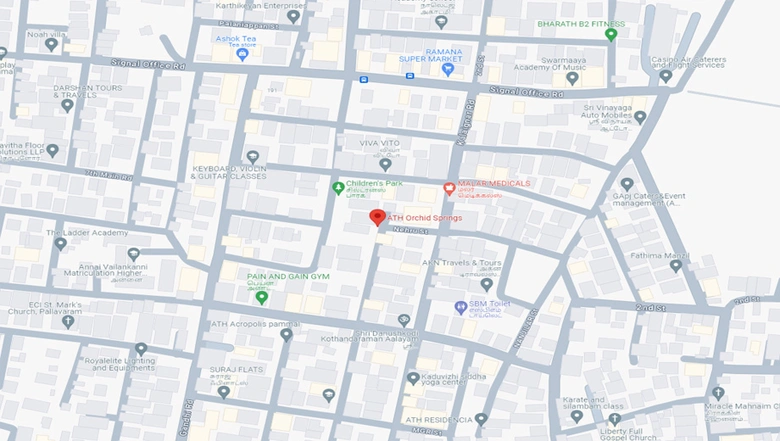 Location of ATH Orchid Spring in Pammal, Chennai - Image 62868