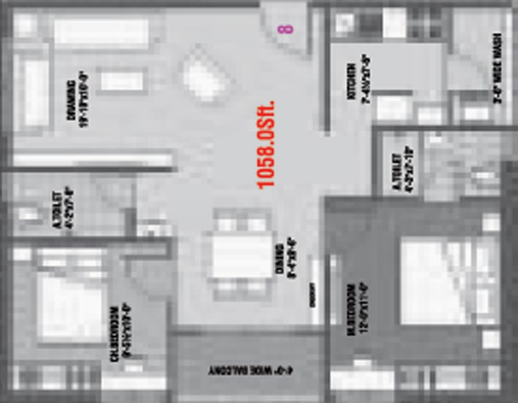 2 BHK Flat in Alpine GMR Springfield in Alwal, Hyderabad - Image 547293