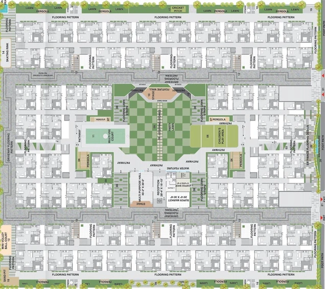 Master Plan of Alpine GMR Springfield in Alwal, Hyderabad - Image 62912