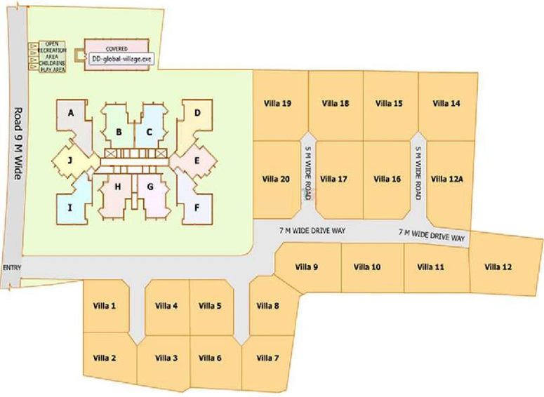 Master Plan of Desai DD Silver Stone in Ernakulam, Kochi - Image 63010