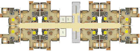 Floor Plan of Infra Nouvelle in Kakkanad, Kochi - Image 64449