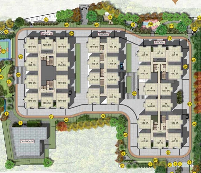 Master Plan of GEM Nakshatra in Kokapet, Hyderabad - Image 64926