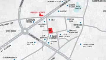 Location of Satya Elegance - Image 65102