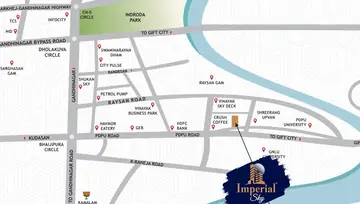 Location of Radhe Imperial Sky - Image 65343
