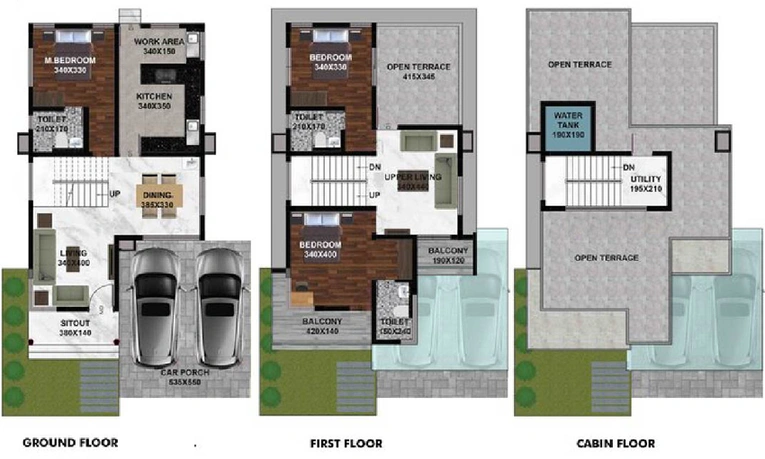 3 BHK House/Villa in Arden Ivory Terrace in Mulanthuruthy, Kochi - Image 553678