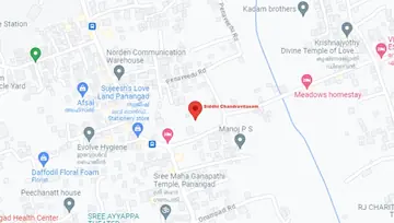 Location of Siddhi Chandravilasam - Image 65421