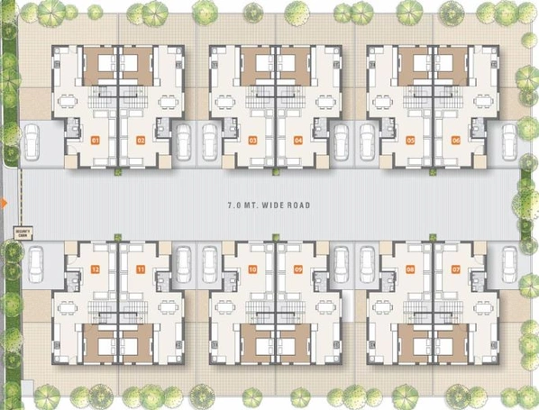Master Plan of Riddhi Shagun 12 in Raysan, Gandhinagar - Image 65507