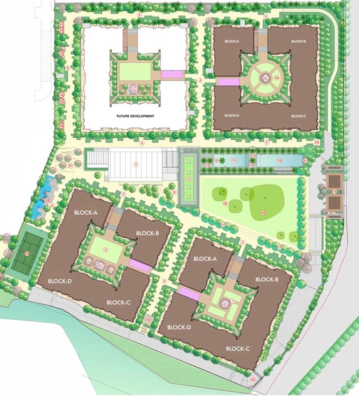 Master Plan of Lodha Sterling in Kolshet Road, Thane - Image 121815