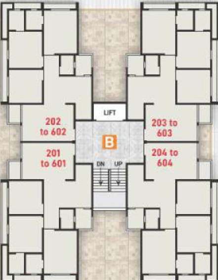 Floor Plan of Shriji River 99 in Pethapur, Gandhinagar - Image 65828