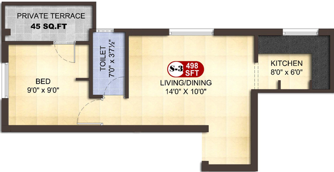 1 BHK Flat in ATH Dev in Pammal, Chennai - Image 555034