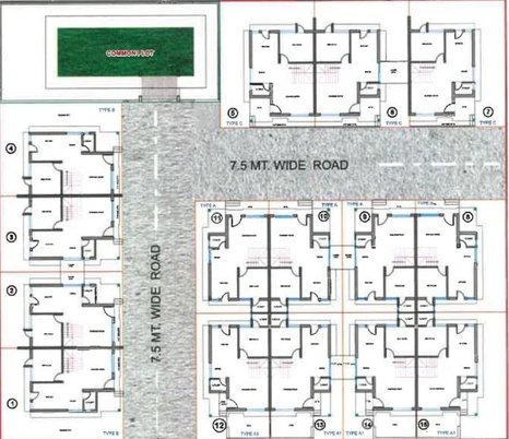 Master Plan of Swayam Bungalows in Kalol, Gandhinagar - Image 67721