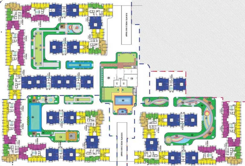 Master Plan of Ekta Parksville in Virar West, Palghar - Image 93028