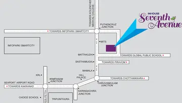 Location of Inhouse Seventh Avenue Villas - Image 66768
