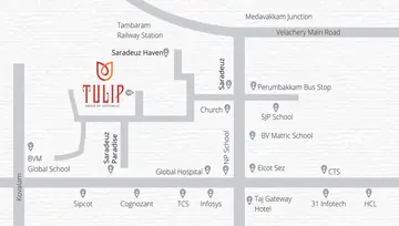 Location of Saradeuz Tulip - Image 66590