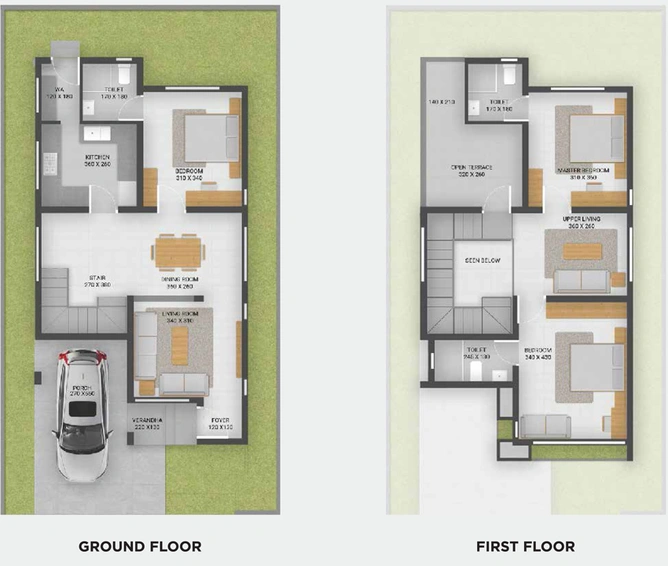 3 BHK House/Villa in Level 100 Eco One in Kakkanad, Kochi - Image 725049