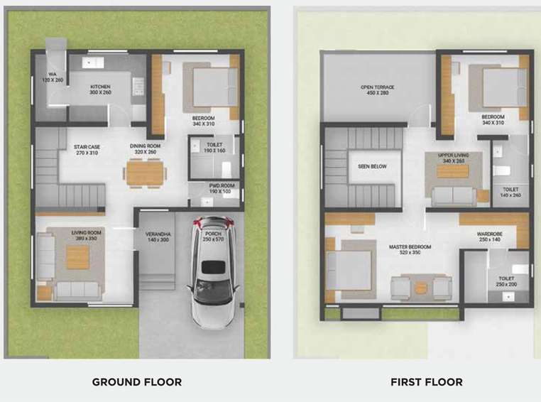 3 BHK House/Villa in Level 100 Eco One in Kakkanad, Kochi - Image 725050