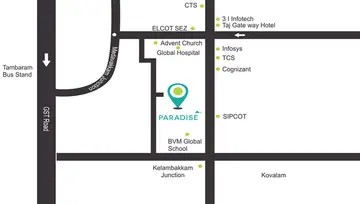 Location of Saradeuz Paradise - Image 66597
