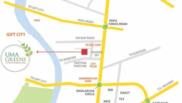 Location of Shiv Shakti Uma Greens - Image 67818