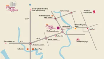 Location of Lotus Rugmini Keshavam - Image 66001