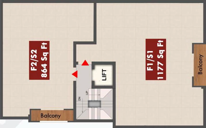 Floor Plan of AK Rudraksha in Pammal, Chennai - Image 66577