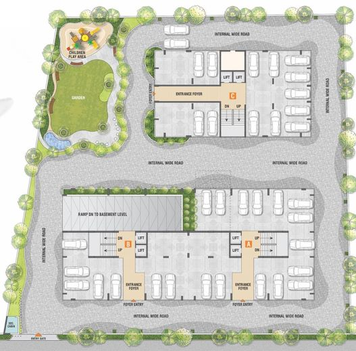 Master Plan of Nitya Palash Prime in Chandkheda, Ahmedabad - Image 68182