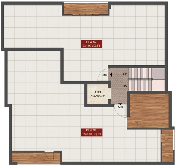 Floor Plan of AK Gypsum in Pammal, Chennai - Image 66029