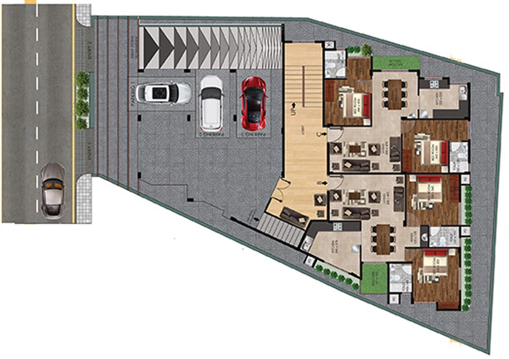 Master Plan of NJN Melody in Kakkanad, Kochi - Image 66830